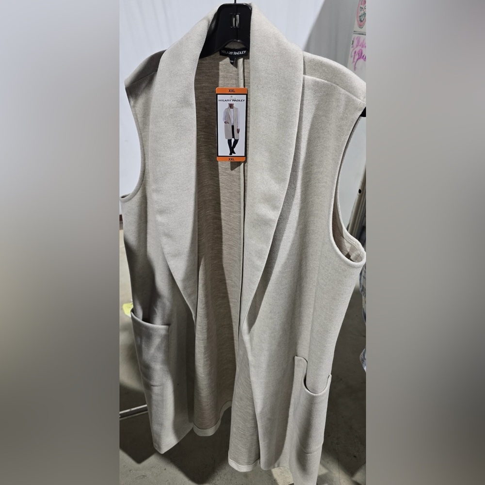 Hilary Radley Ladies' Faux Wool Vest
